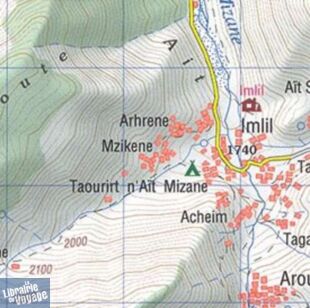 Orientazion - Carte de Randonnées au 1/50.000ème - Toubkal