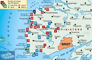 Topo-guide FFRandonnée - Réf.P295 - Le Pays d'Iroise à pied
