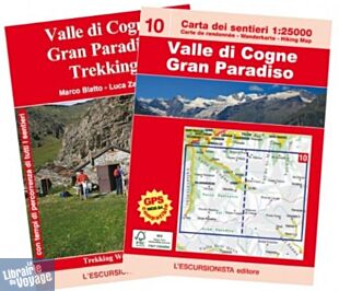 L'Escursionista - Carte de randonnées - N°10 - Valle di Cogne - Gran Paradiso (Grand Paradis)