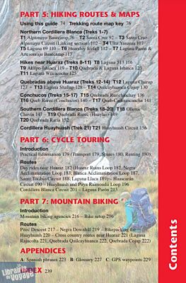 Trailblazer Publishing - Guide (en anglais) - Peru's cordilleras Blanca & Huayhuash - The hiking & biking guide