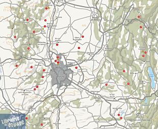 Editions Glénat - Guide de randonnées - Autour de Lyon, les plus belles randonnées