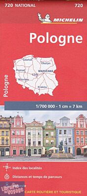 Michelin - Carte N°720 - Pologne