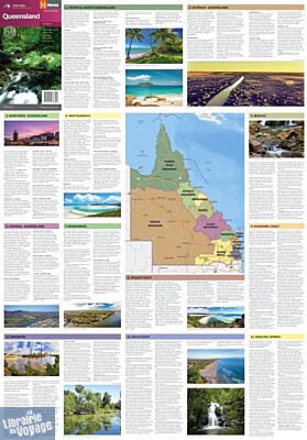 Hema maps - Carte routière - Queensland