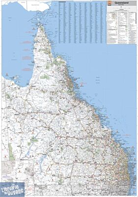 Hema maps - Carte routière - Queensland