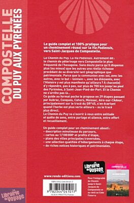 Rando-Editions - Guide de randonnées - Compostelle - Guide du Puy aux Pyrénées (Du Puy-en-Velay à Saint-Jean-Pied-de-Port)