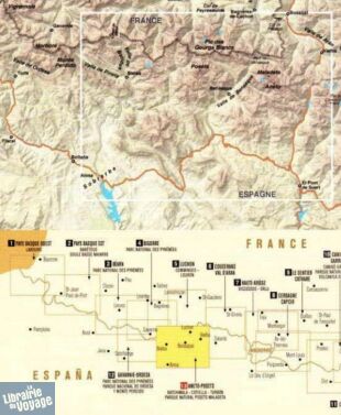 Rando éditions - Carte de randonnées au 1-50.000ème - n° 13 - Aneto - Posets (Bachimala, Cotiella, Turbon, Parc Postes Maladeta)
