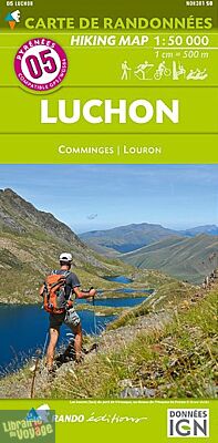 Rando éditions - Carte de randonnées au 1-50.000ème - n°5 - Luchon - Comminges - Louron