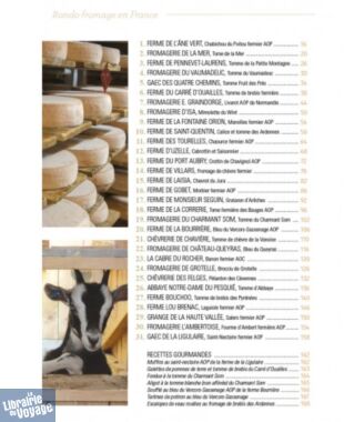 Editions Chemins des crètes - Rando-Fromage en France - Belles balades et fromageries de qualité