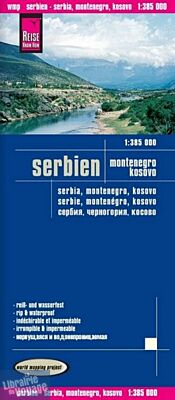 Reise-Know-How Maps - Carte - Serbie - Monténégro - Kosovo