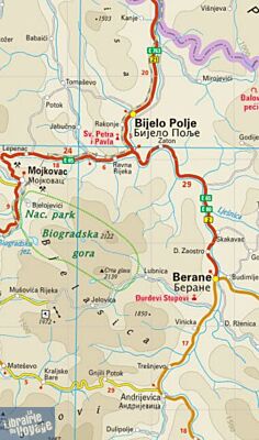 Reise-Know-How Maps - Carte - Serbie - Monténégro - Kosovo