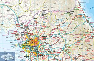 Reise Know-How Maps - Carte de Corée du nord et du sud