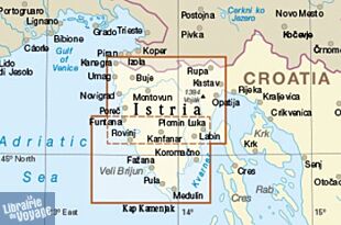 Reise Know-How Maps - Carte d'Istrie