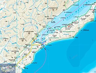 Reise Know-How Maps - Carte - Lac Baïkal