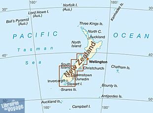 Reise Know-How Maps - Carte - Nouvelle-Zélande - Île du sud