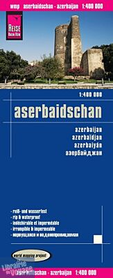 Reise Know-How Maps - Carte d'Azerbaïdjan