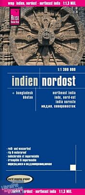 Reise Know-How Maps - Carte de l'Inde - Nord-Est