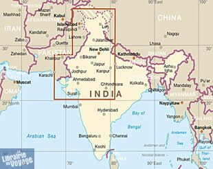 Reise Know-How Maps - Carte de l'Inde nord-ouest