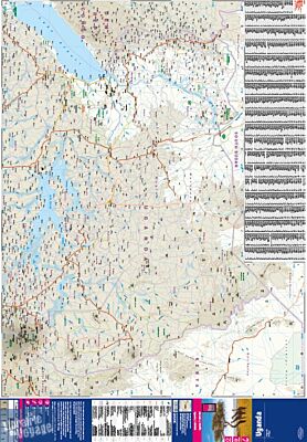 Reise Know-How Maps - Carte de l'Ouganda