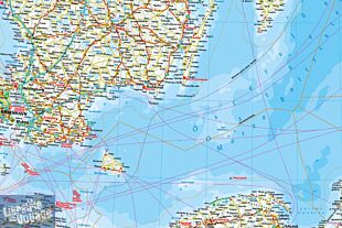 Reise Know-How Maps - Carte de la mer Baltique
