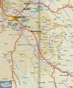 Reise Know-How Maps - Carte du Kenya