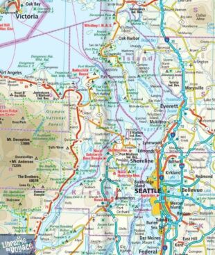 Reise Know-How Maps - Carte du Nord-Ouest des Etats-Unis