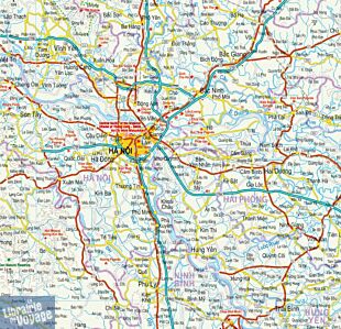 Reise Know-How Maps - Carte du Vietnam nord