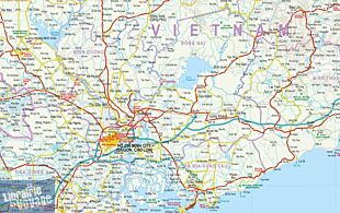 Reise Know-How Maps - Carte du Vietnam sud