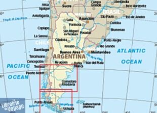 Reise Know-How Maps - Carte de la Patagonie & Terre de Feu
