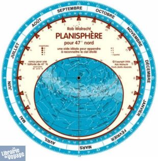 Rob Walrecht - Carte du ciel pivotante pour 47°N