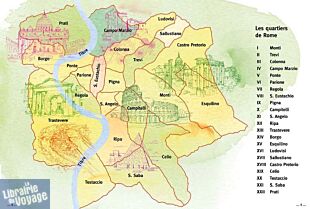 Nuinui éditions - Guide - Rome à pied (curiosités et petites découvertes)