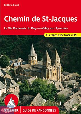 Rother - Guide de Randonnées - Chemin de Saint-Jacques - La Via Podiensis du Puy-en-Velay aux Pyrénées