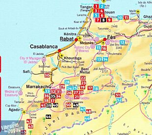 Editions Rother - Guide de randonnées (en français) - Maroc (Atlas et Sahara)
