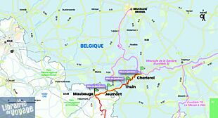 Hachette - Guide du Routard - Scandibérique (partie nord) à vélo - De la Wallonie au Val de Loire (via Paris)