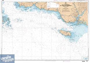 SHOM - Carte marine pliée - 7031L - De l'île de Penfret au Plateau des Birvideaux - Abords de Lorient