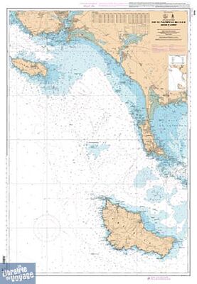 SHOM - Carte marine pliée - 7032L - De l'Île de Groix à Belle-Ile - Abords de Lorient