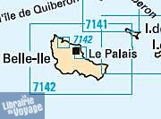 SHOM - Carte marine pliée - 7142L - Belle-Ile