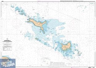 SHOM - Carte marine pliée - 7143L - Abords des Iles de Houat et de Hoëdic