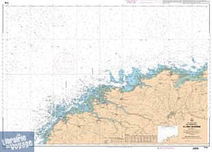 SHOM - Carte marine pliée - 7150L - De Portsall à l'Anse de Kernic