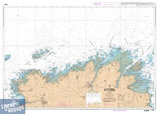 SHOM - Carte marine pliée - 7152L - De l'Ile Grande à l'Ile de Bréhat