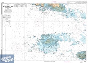 SHOM - Carte marine pliée - 7161L - Des îles Chausey à Jersey - Plateau des Minquiers