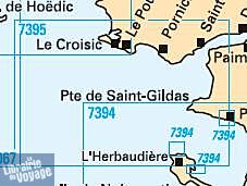 SHOM - Carte marine pliée - 7395L - Du Croisic à Noirmoutier - Estuaire de la Loire
