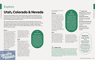 Lonely Planet - Guide en anglais - Best road trips - Southwest USA