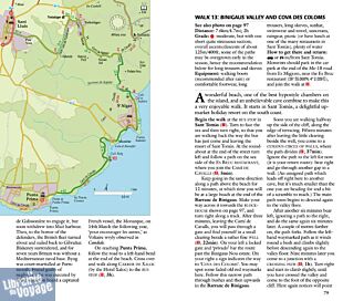 Sunflower Guidebooks - Guide (en anglais) - Menorca walks and drives (Minorque)