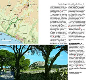 Sunflower Guidebooks - Guide (en anglais) - Menorca walks and drives (Minorque)