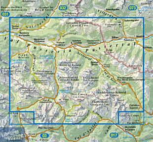 Tabacco - Carte de Randonnées - 10 - Sextener Dolomiten, Dolomiti di Sesto