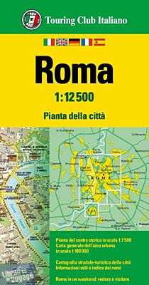 T.C.I (Touring Club italien) - Plan de Rome