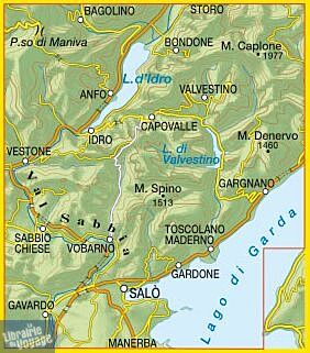 Tabacco - Carte de randonnées - 078 -Garda occidentale - Salo - Val Sabbia