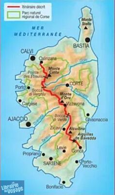 Topo-guide FFRandonnée - Réf.067 - GR20 - À travers la montagne corse (parc naturel régional de Corse)