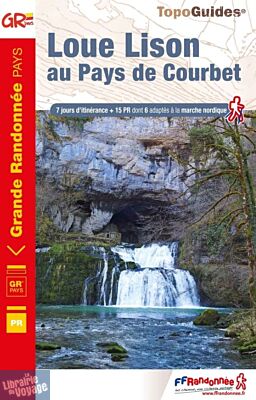 Topo-guide FFRandonnée - Réf.2501 - Loue Lison au Pays de Courbet  