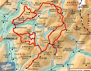 Topo-guide FFRandonnée - Réf.731 - Tour du Beaufortain